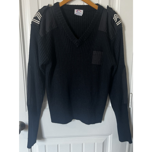 2 VTG Sweaters: Brigade Quartermasters Wooly Pully Sz 44 | First Class Acrylic - Picture 9 of 14